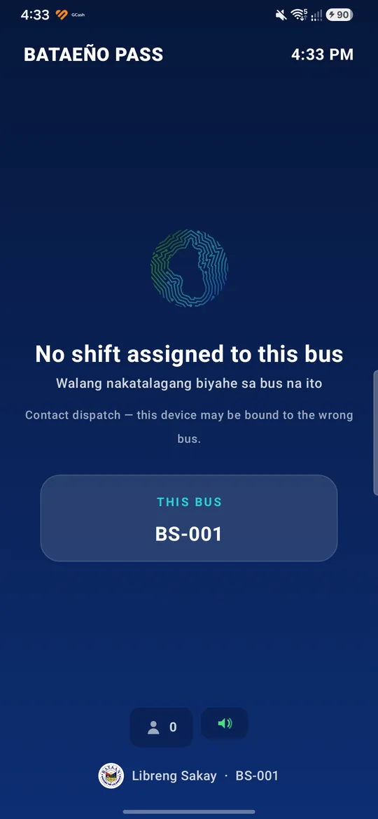 Kiosk with no shift
